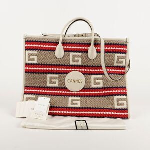 Kan Stripe Tote Bag